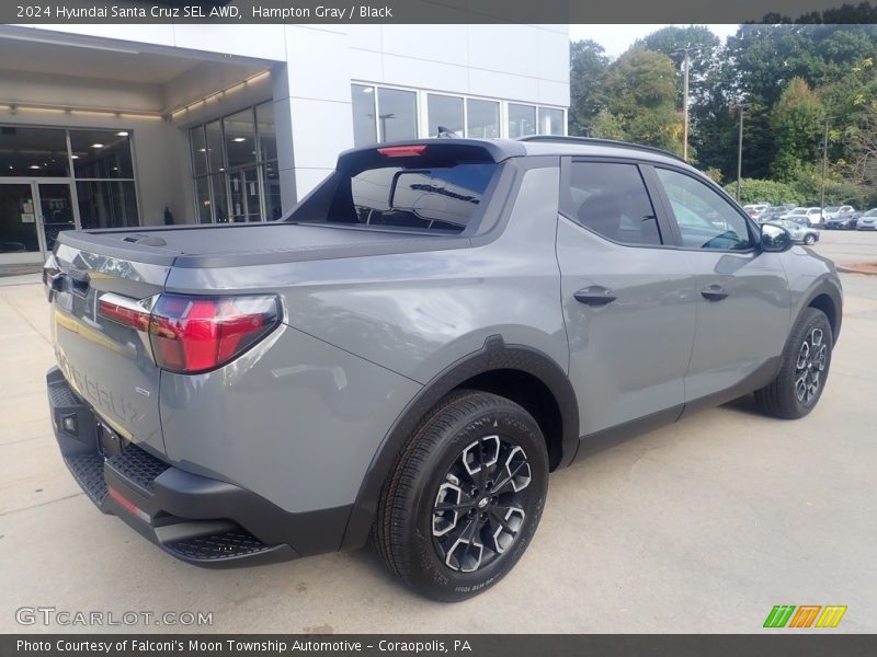 Hampton Gray / Black 2024 Hyundai Santa Cruz SEL AWD