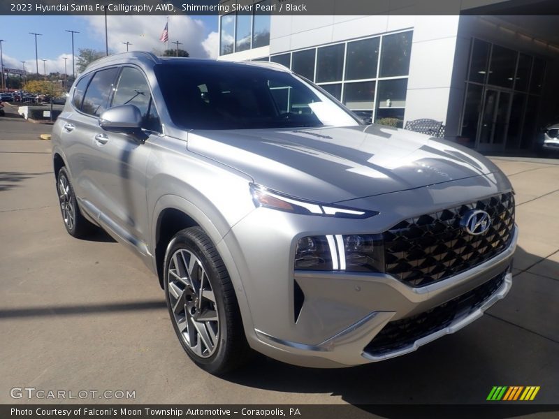  2023 Santa Fe Calligraphy AWD Shimmering Silver Pearl