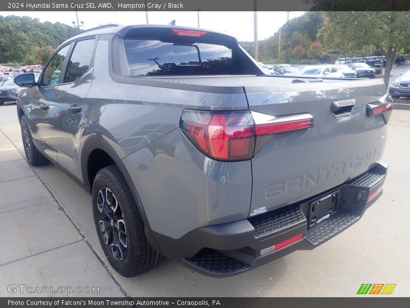 Hampton Gray / Black 2024 Hyundai Santa Cruz SEL AWD