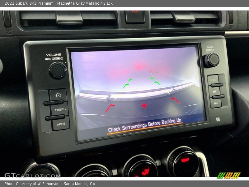 Controls of 2022 BRZ Premium