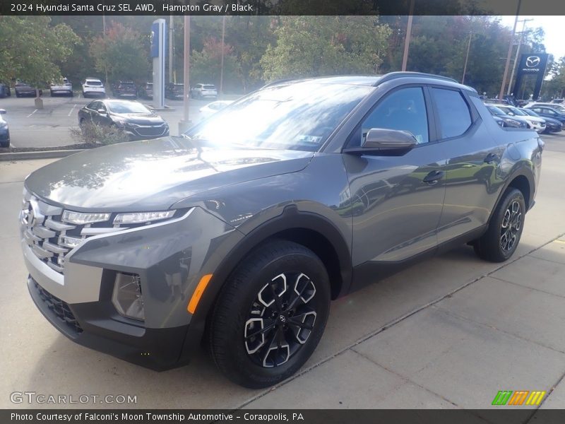 Hampton Gray / Black 2024 Hyundai Santa Cruz SEL AWD