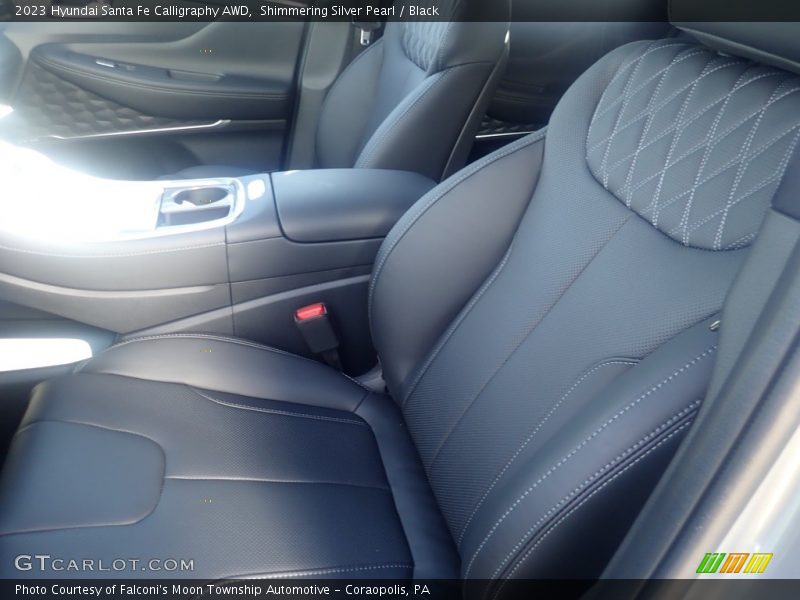 Shimmering Silver Pearl / Black 2023 Hyundai Santa Fe Calligraphy AWD