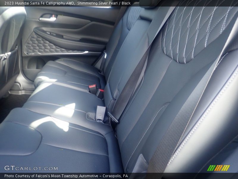Shimmering Silver Pearl / Black 2023 Hyundai Santa Fe Calligraphy AWD
