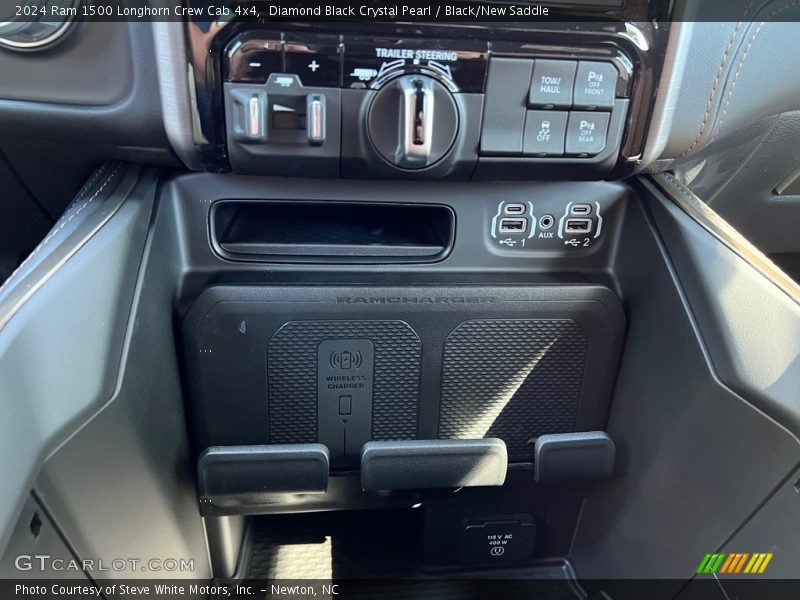 Controls of 2024 1500 Longhorn Crew Cab 4x4