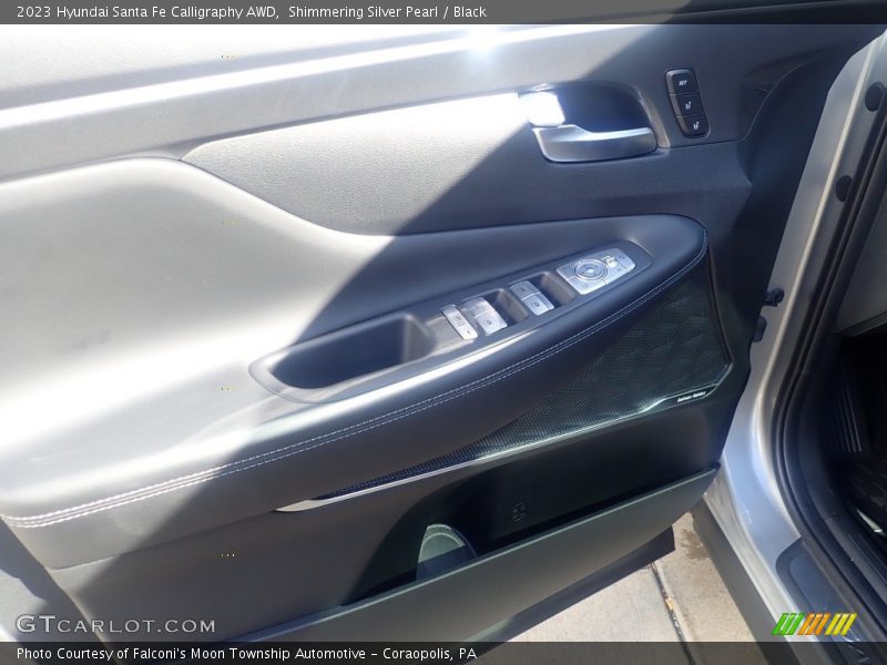 Shimmering Silver Pearl / Black 2023 Hyundai Santa Fe Calligraphy AWD