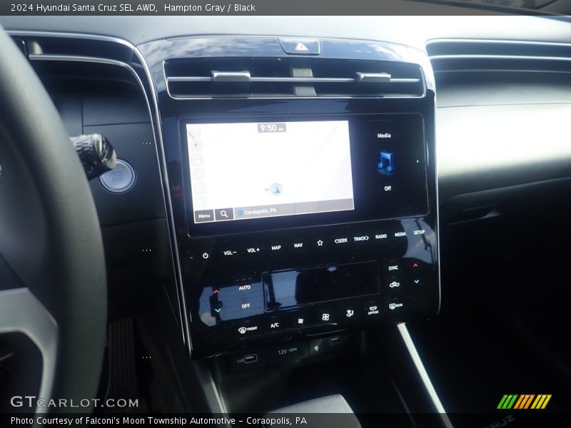 Hampton Gray / Black 2024 Hyundai Santa Cruz SEL AWD