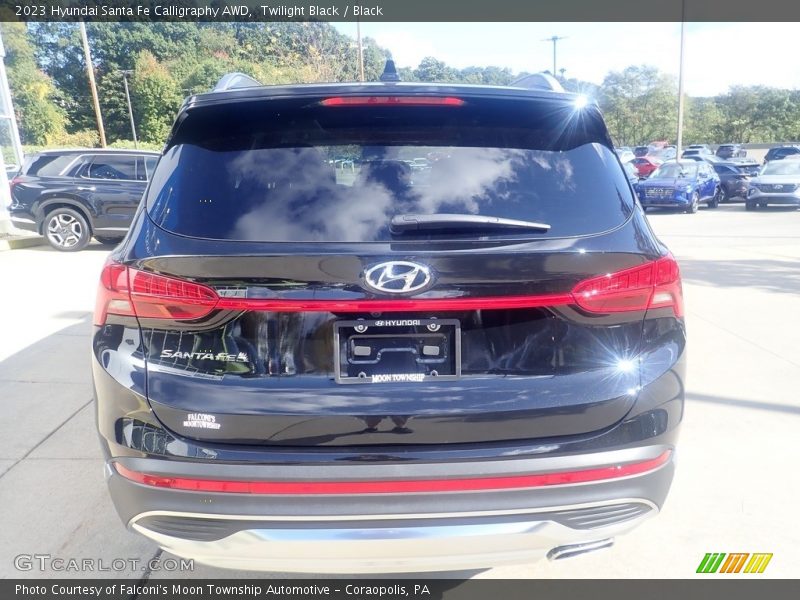 Twilight Black / Black 2023 Hyundai Santa Fe Calligraphy AWD