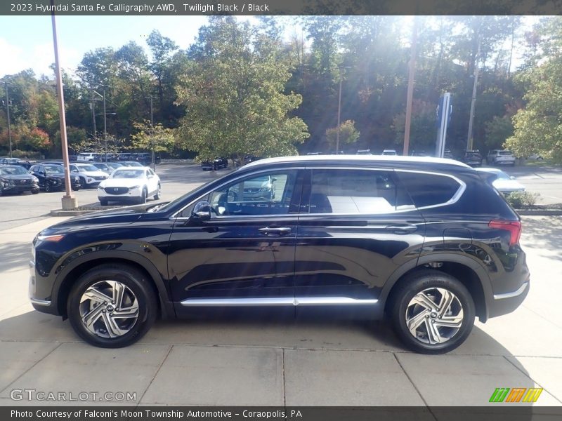 Twilight Black / Black 2023 Hyundai Santa Fe Calligraphy AWD