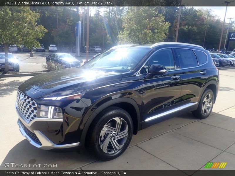 Twilight Black / Black 2023 Hyundai Santa Fe Calligraphy AWD