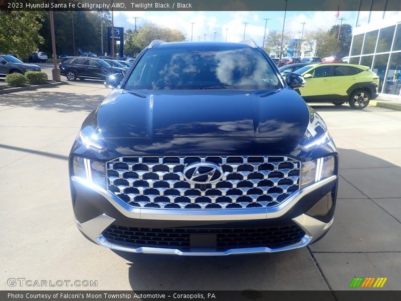 Twilight Black / Black 2023 Hyundai Santa Fe Calligraphy AWD