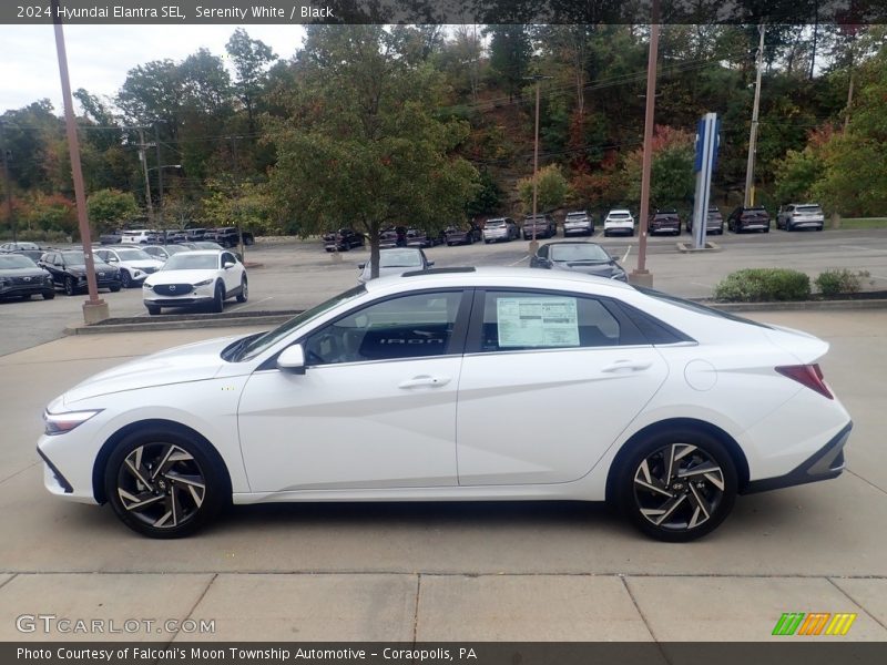  2024 Elantra SEL Serenity White