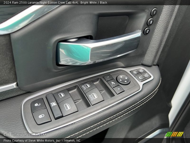 Door Panel of 2024 2500 Laramie Night Edition Crew Cab 4x4