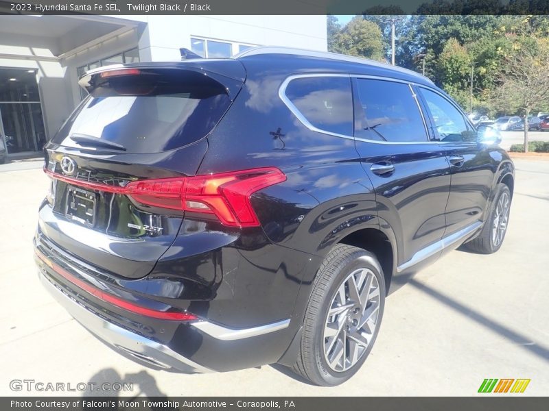 Twilight Black / Black 2023 Hyundai Santa Fe SEL