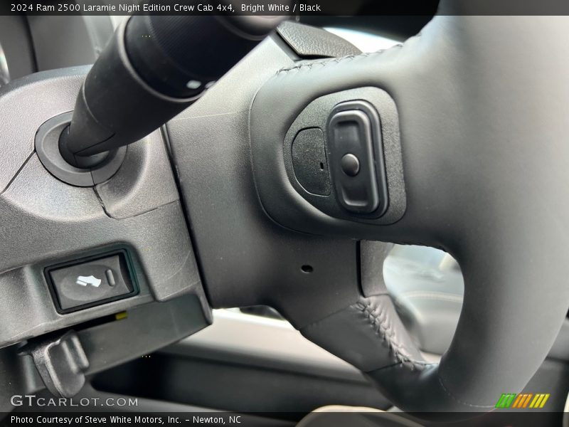 Controls of 2024 2500 Laramie Night Edition Crew Cab 4x4