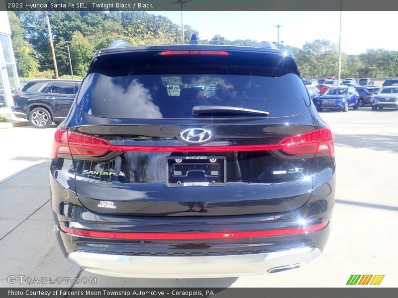 Twilight Black / Black 2023 Hyundai Santa Fe SEL