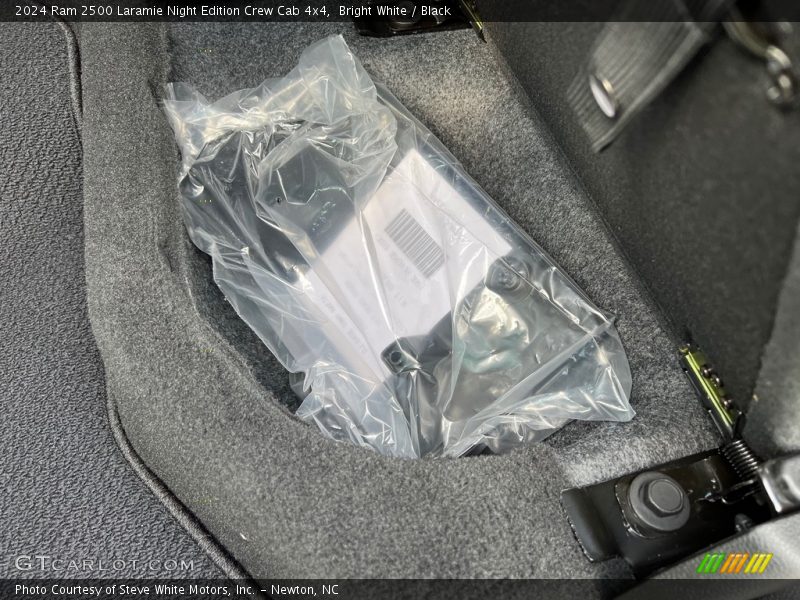 Rear Seat of 2024 2500 Laramie Night Edition Crew Cab 4x4