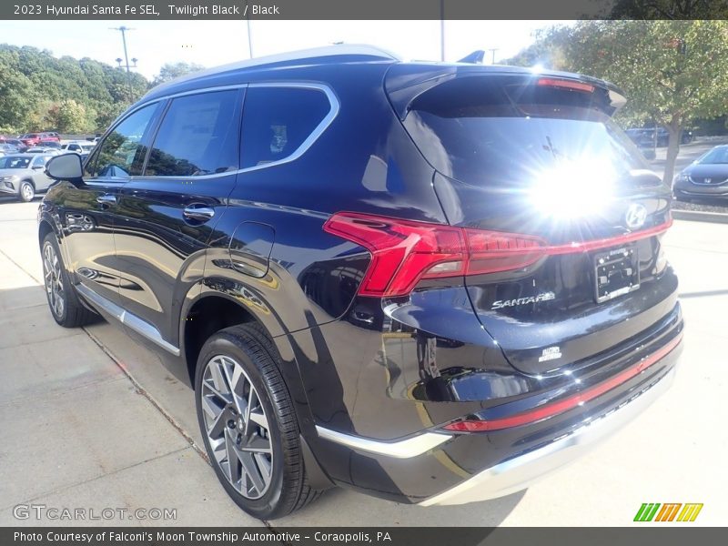 Twilight Black / Black 2023 Hyundai Santa Fe SEL