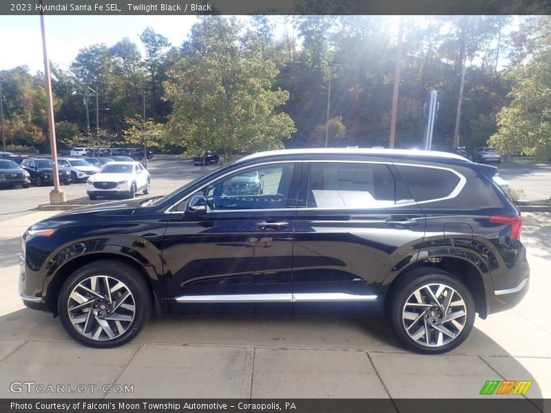  2023 Santa Fe SEL Twilight Black