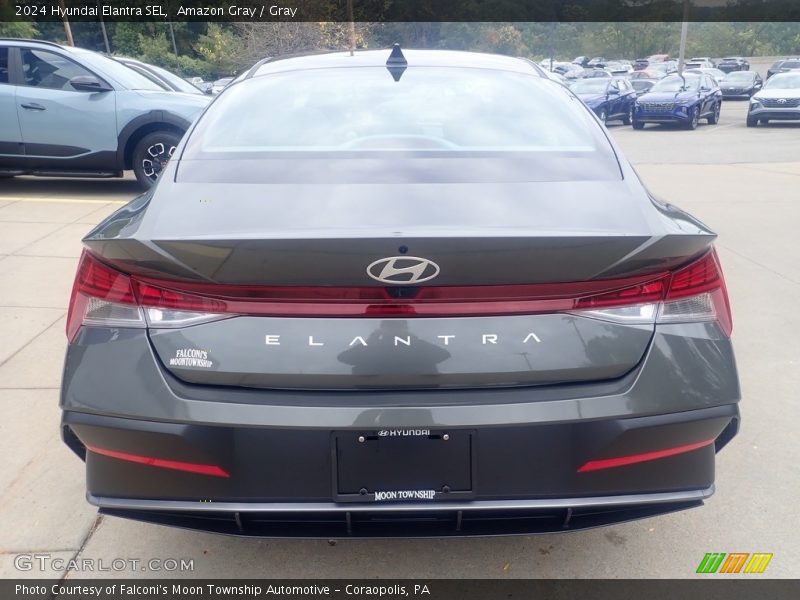 Amazon Gray / Gray 2024 Hyundai Elantra SEL