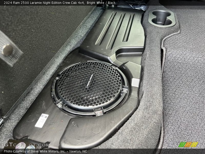 Rear Seat of 2024 2500 Laramie Night Edition Crew Cab 4x4