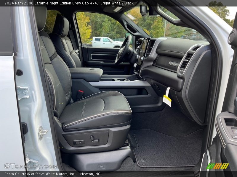 Front Seat of 2024 2500 Laramie Night Edition Crew Cab 4x4