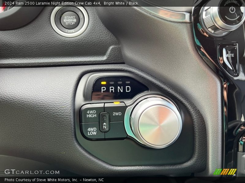  2024 2500 Laramie Night Edition Crew Cab 4x4 8 Speed Automatic Shifter
