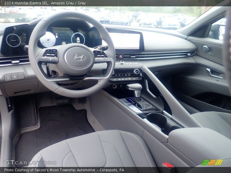 Front Seat of 2024 Elantra SEL