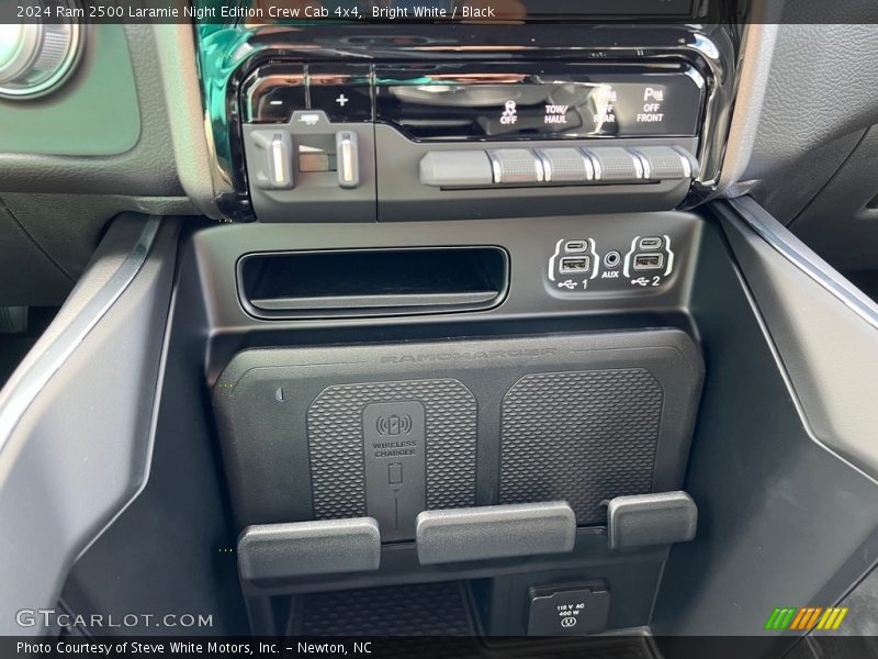 Controls of 2024 2500 Laramie Night Edition Crew Cab 4x4