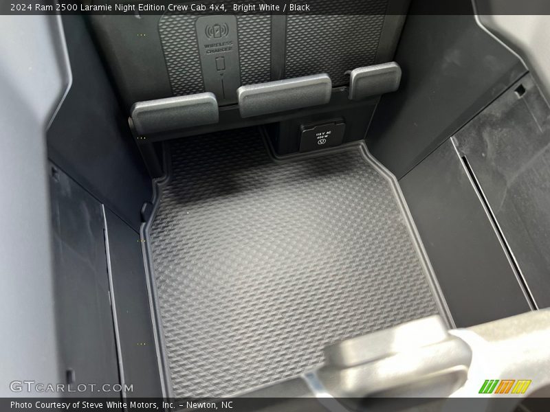 Bright White / Black 2024 Ram 2500 Laramie Night Edition Crew Cab 4x4