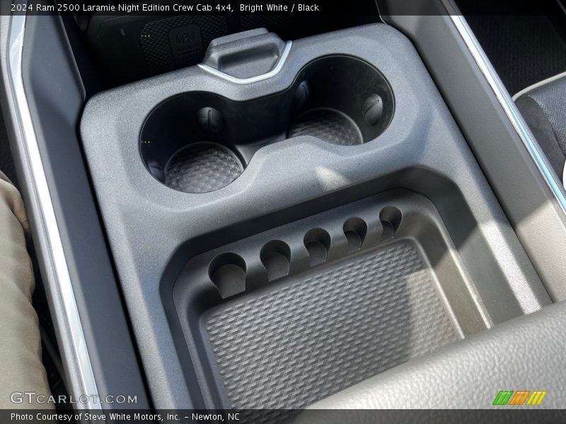Bright White / Black 2024 Ram 2500 Laramie Night Edition Crew Cab 4x4