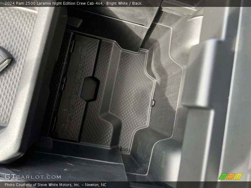 Bright White / Black 2024 Ram 2500 Laramie Night Edition Crew Cab 4x4