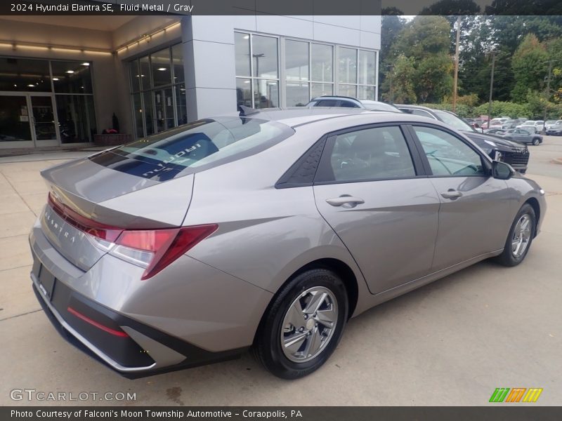 Fluid Metal / Gray 2024 Hyundai Elantra SE