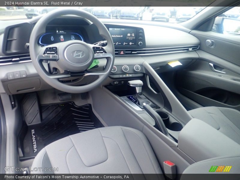  2024 Elantra SE Gray Interior