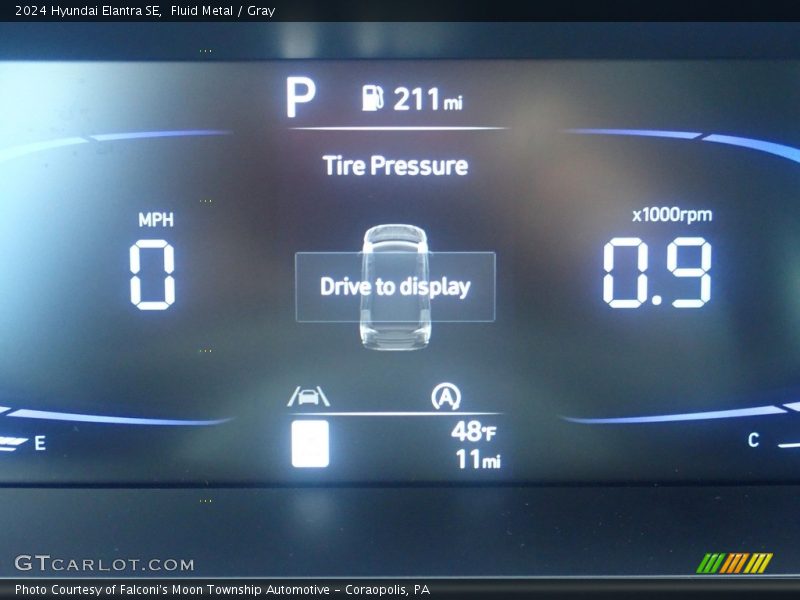 Fluid Metal / Gray 2024 Hyundai Elantra SE