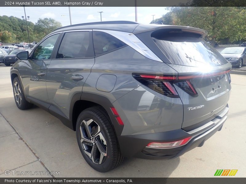 Hampton Gray / Gray 2024 Hyundai Tucson SEL AWD