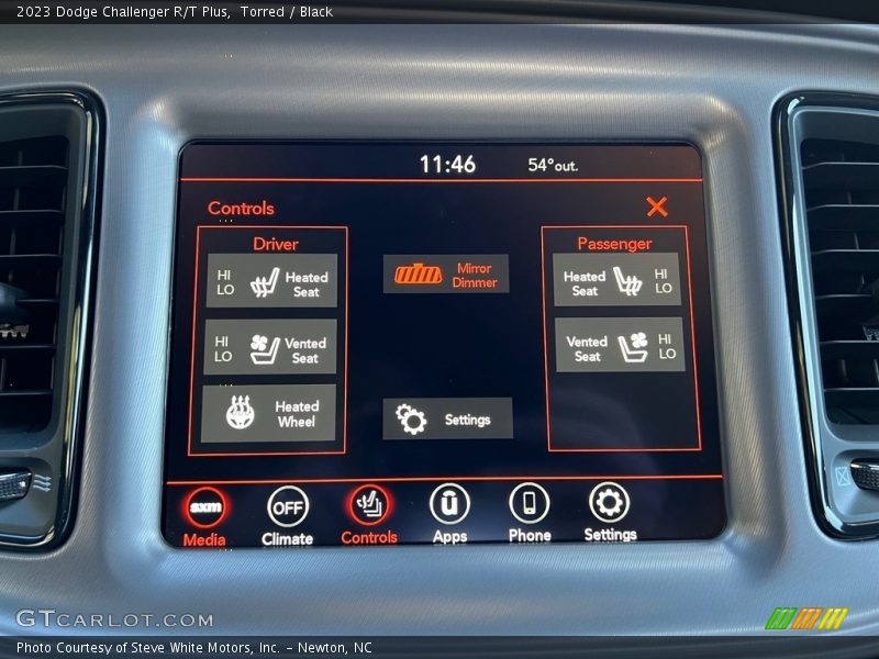 Torred / Black 2023 Dodge Challenger R/T Plus