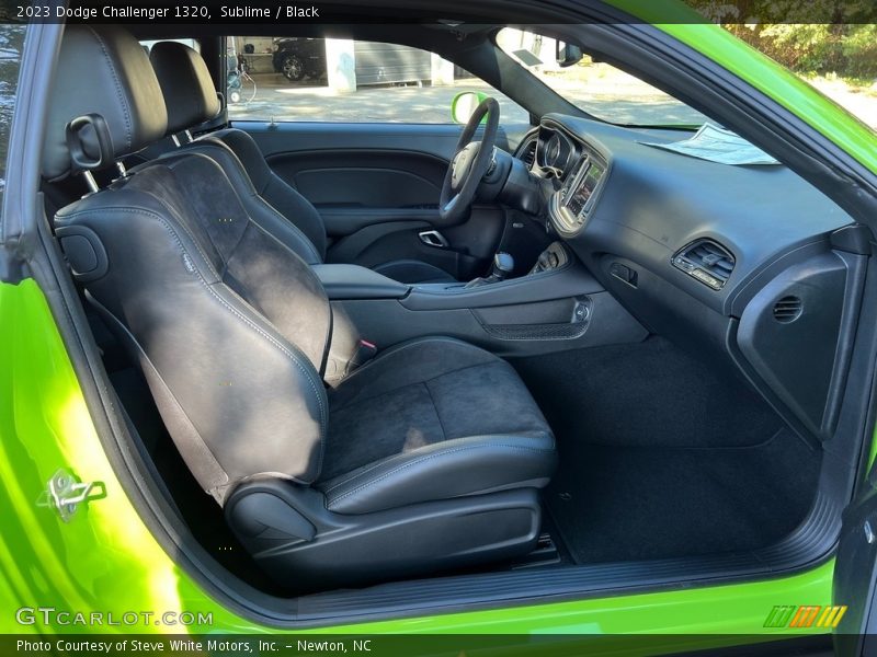 Front Seat of 2023 Challenger 1320