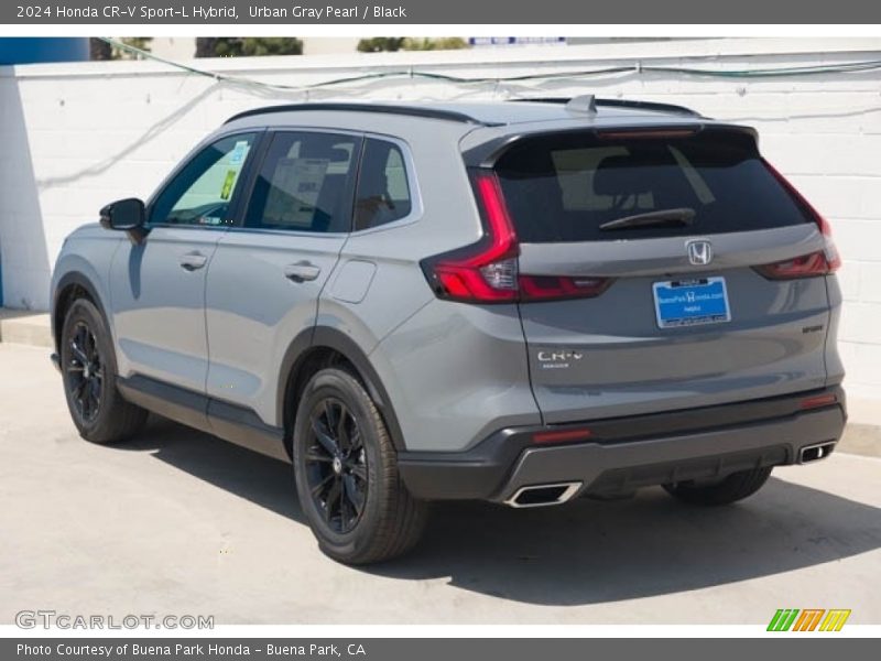 Urban Gray Pearl / Black 2024 Honda CR-V Sport-L Hybrid