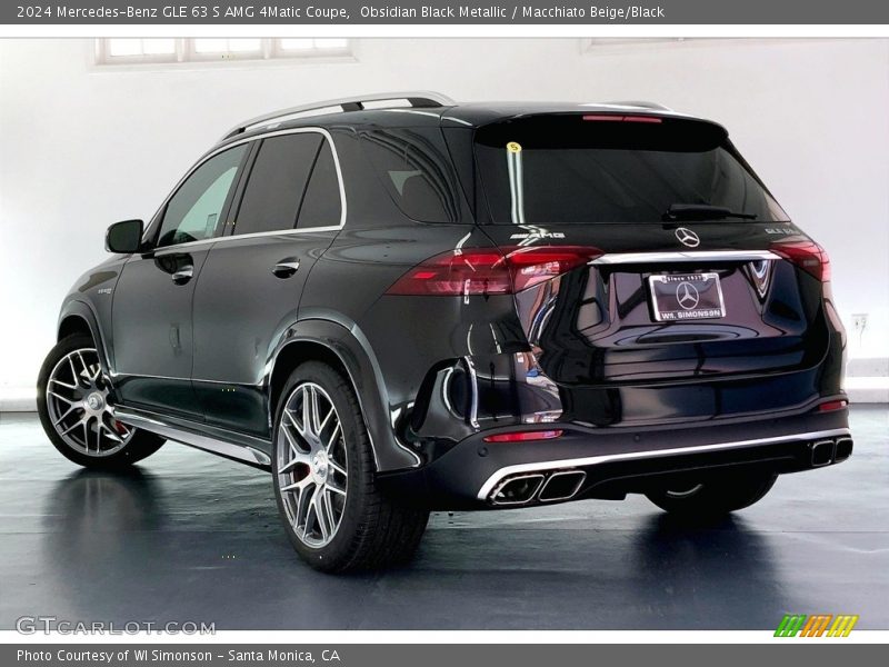  2024 GLE 63 S AMG 4Matic Coupe Obsidian Black Metallic