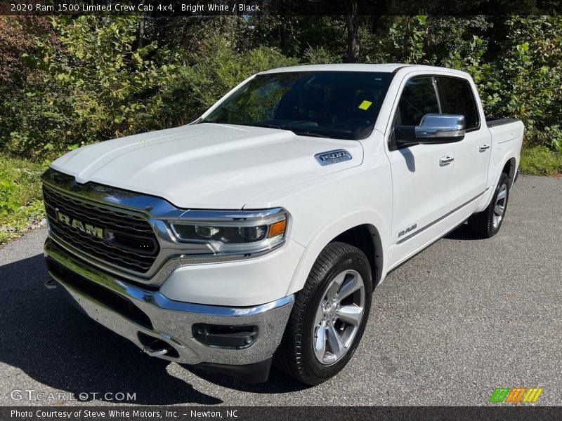 Bright White / Black 2020 Ram 1500 Limited Crew Cab 4x4