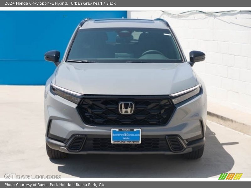 Urban Gray Pearl / Black 2024 Honda CR-V Sport-L Hybrid