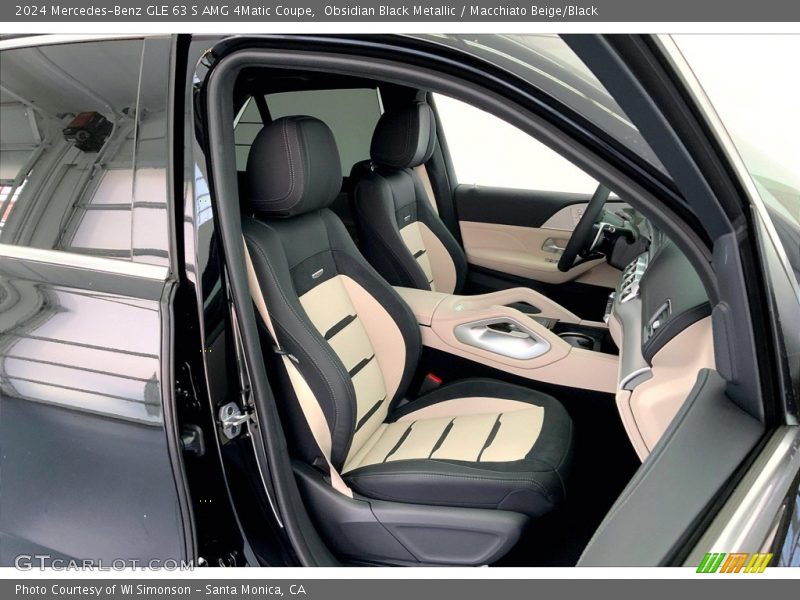  2024 GLE 63 S AMG 4Matic Coupe Macchiato Beige/Black Interior