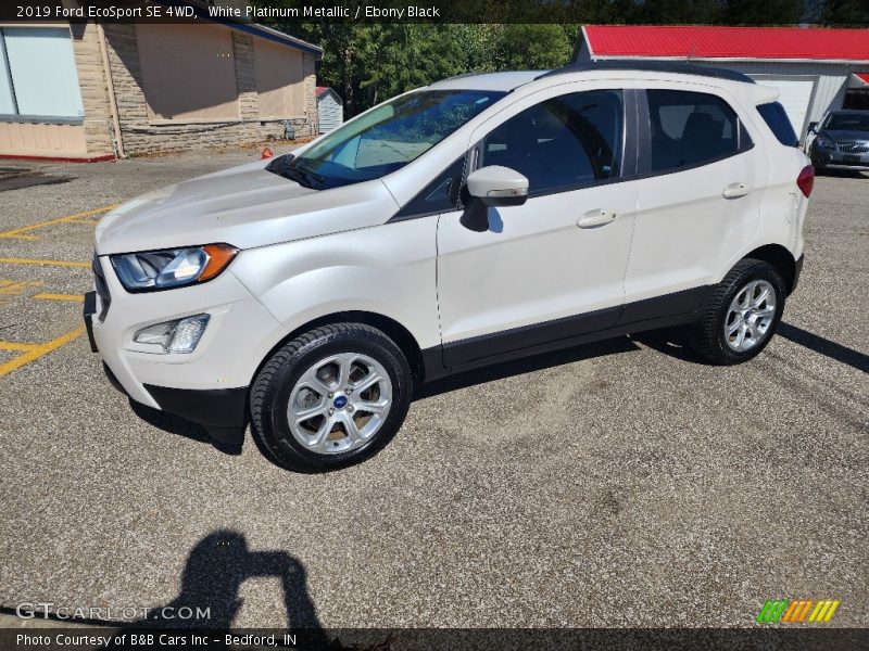  2019 EcoSport SE 4WD White Platinum Metallic