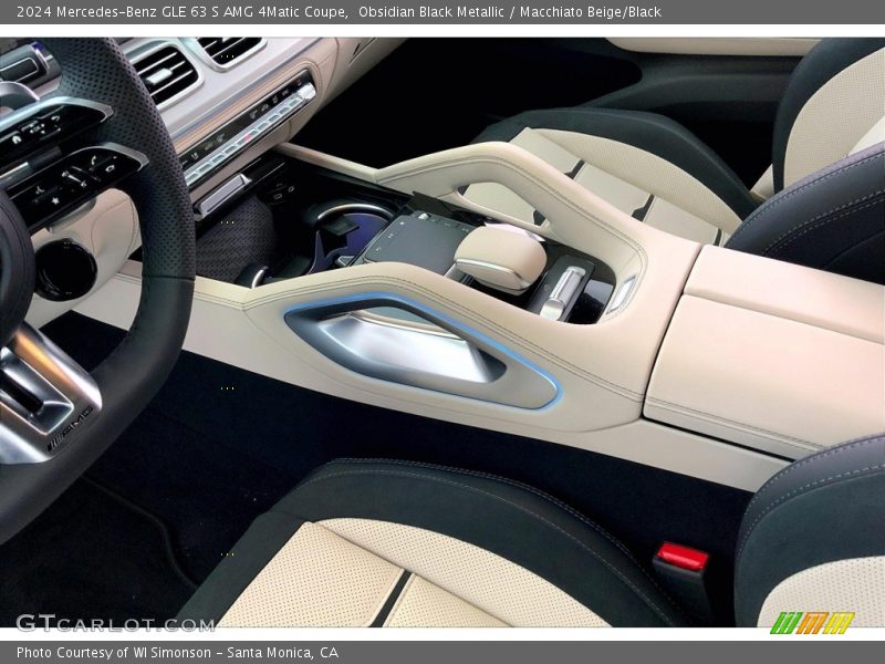 Controls of 2024 GLE 63 S AMG 4Matic Coupe