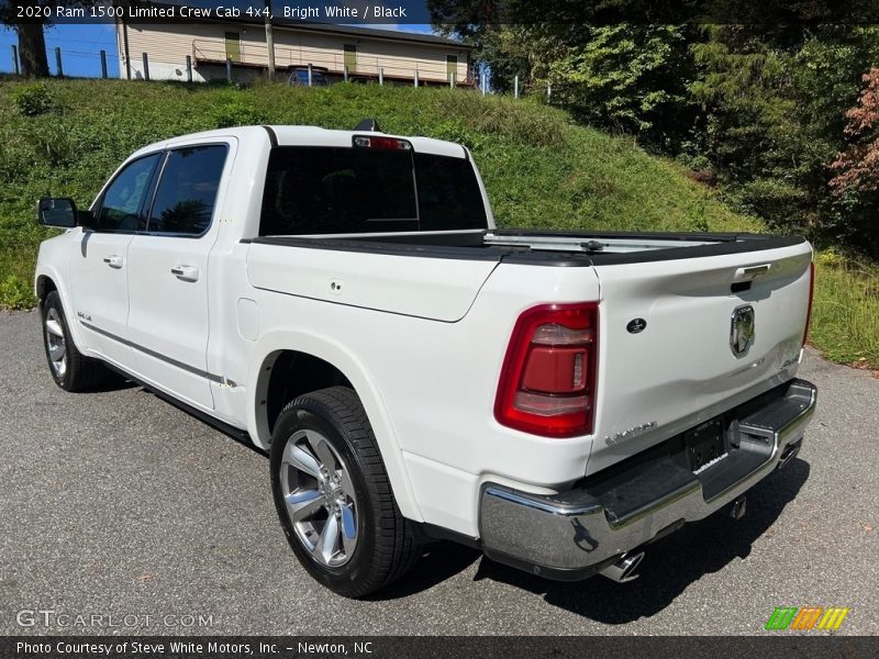 Bright White / Black 2020 Ram 1500 Limited Crew Cab 4x4