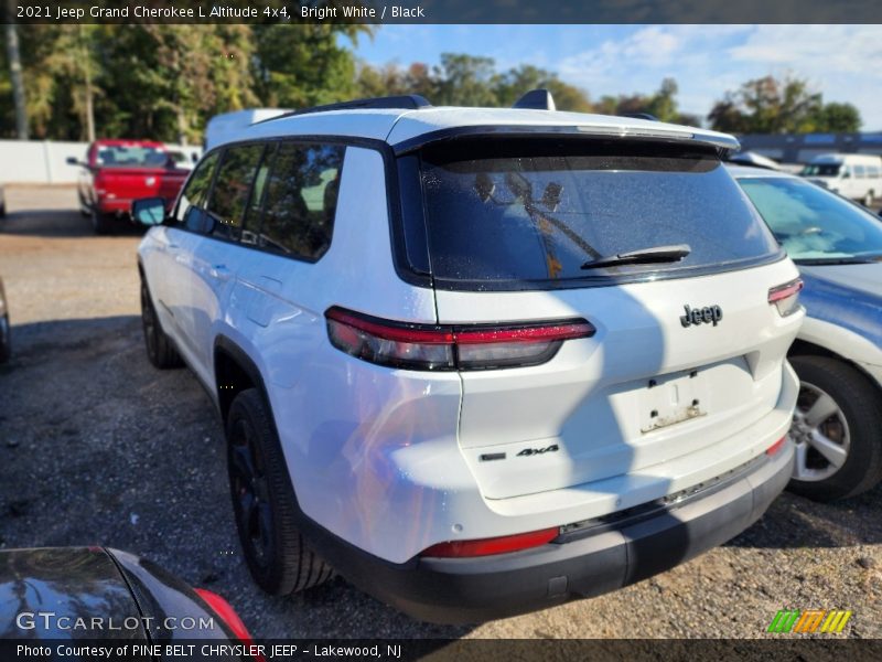 Bright White / Black 2021 Jeep Grand Cherokee L Altitude 4x4