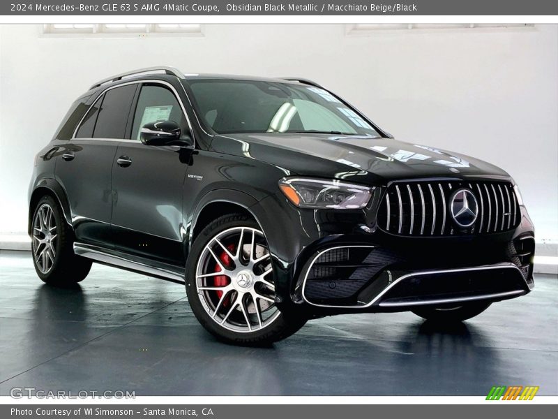 Front 3/4 View of 2024 GLE 63 S AMG 4Matic Coupe