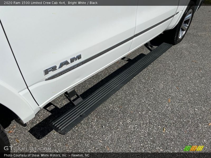 Bright White / Black 2020 Ram 1500 Limited Crew Cab 4x4