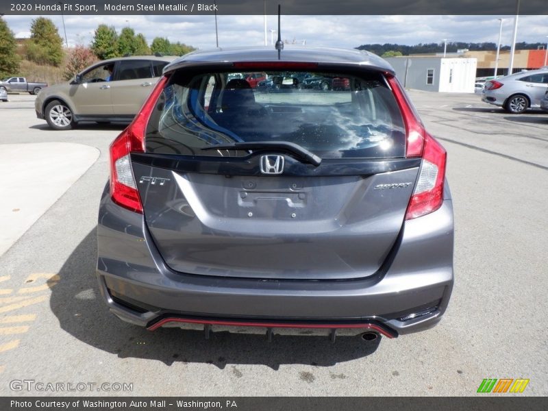 Modern Steel Metallic / Black 2020 Honda Fit Sport