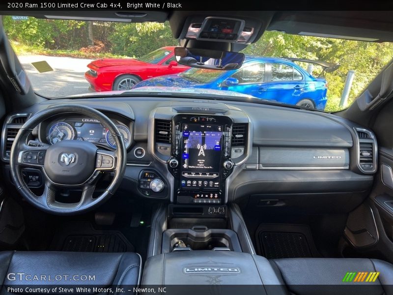 Bright White / Black 2020 Ram 1500 Limited Crew Cab 4x4